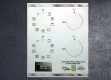 (image for) Beko BBIE12301 Compatible fascia sticker set x2.
