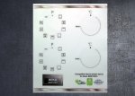 (image for) Beko BBIE12301 Compatible fascia sticker set x2.