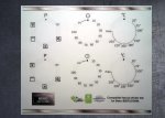 (image for) Beko BBIF22100W Compatible fascia sticker set x2.