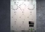 (image for) Smeg CG92PX9 Pyrolytic compatible fascia sticker set.