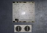 (image for) Delonghi ESF461ST Compatible fascia sticker set.
