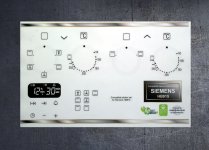 (image for) Siemens HB915... series compatible panel fascia sticker set.