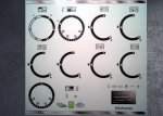 (image for) Rangemaster Kitchener 110 dual fuel compatible fascia stickers.