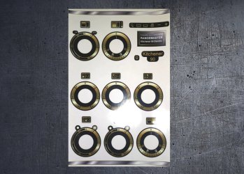 (image for) Rangemaster Kitchener 90 Electric fascia panel stickers.