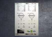 (image for) Miele Microwave M615-3EG Compatible fascia sticker set x2.