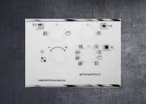 (image for) Hotpoint OS897DIX/HP compatible fascia sticker set.