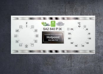 (image for) Hotpoint SA2 840 P IX compatible fascia sticker set.