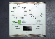 (image for) Westinghouse WVE616 compatible fascia sticker set.